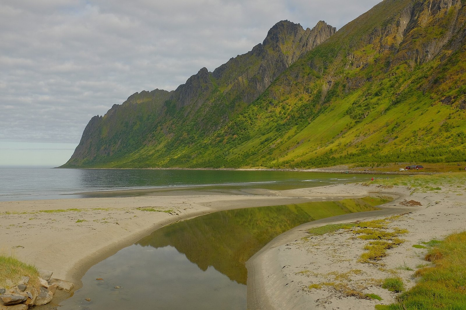 Programação de bem-estar — Praia de Ersfjord, Senja